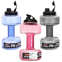 덤벨 FIT 물병 2.2L, 1개, 블랙 N-7063