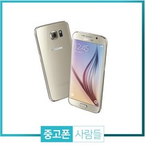삼성 갤럭시S6 중고 휴대폰 중고폰 공기계, 골드플레티넘, 갤럭시S6 64G S등급, 64GB