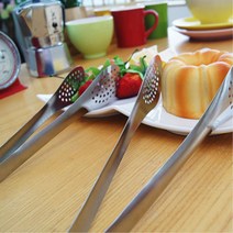 베이커리 빵집 샐러드 부엌 조리용 집게 집들이 주방용 삼겹살 고기 차박 맛집, 1개, 소