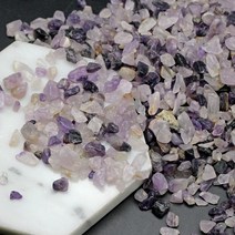 자수정 정화용 보석자갈 천연 수정자갈 100g HSRO-042, 단품