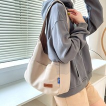 데일리 심플 여성 캔버스백 방수 에코백