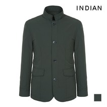[INDIAN] 카키터틀넥 단추 점퍼_MIKCLUF7504