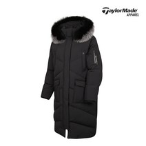 [테일러메이드] 여성 폭스퍼 롱 구스 다운 TWDJK8302-199
