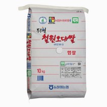 농협 [20년 햅쌀] 철원오대쌀 10kg/20kg 농협직송, 1개, 10kg