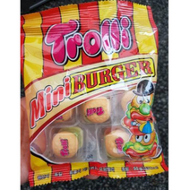 트롤리미니버거모양젤리, 50g, 16개