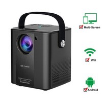안드로이드 9.0 프로젝터 풀 hd 1080p led wifi 비디오 프로젝터 스마트 tv 박스 홈 시어터 프로젝터 시네마 미러 영화 비머, 안드로이드 버전 02, 나는 플러그