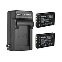 Kastar MINOLTA MN35Z 카메라용 카스타 2팩 Q120 배터리 AC 벽면 충전기 교체 줌 BT-03 BT-03B Q8 Q8N 레코더 카메라 벨 하웰 B35HDZ, 1 Charger + 2 Batteries Kastar