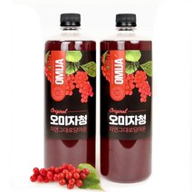 자연닮음 문경 오미자청 자연숙성 원액 살균 100% 2L, 자일로스 2000ml(1LX2개)