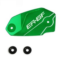 바이크 오토바이 액세서리 앞뒤 브레이크 유체 실린더 마스터 리저버 커버 캡 가와사키 ER6N ER6F ER-6F ER-6N ER 6F 6N, [21] GE-BK-A ER6F