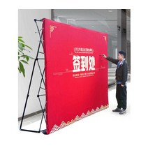 포토존만들기 접이식 현수막고정대 박람회거치대, 철구조5.3x2.3m