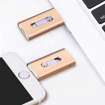 아이폰USB 외장메모리 휴대용 대용량 8핀 iphone, 블랙 32G