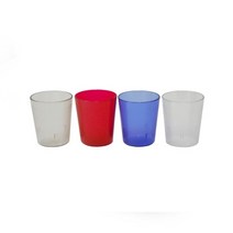 PC 물컵 400P (140ml) 10개묶음, 청색 10개, 10개
