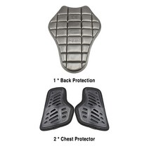 에어백슈트 에어백 조끼 오토바이 바이크 오토바이 자켓 반사 안전 조끼 에어백 보호 슈트 모토 크로스, 07 Protective Gear Set_03 XL