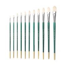 붓 화홍 유화붓 아크릴붓 808 808F 14호 (1자루), 단품