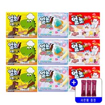 해태 NEW 얼초 얼려먹는 초코만들기 36g+공룡만들기 38g+보석만들기 25g 3종 묶음행사+사은품증정, 3세트, 38g