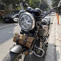 클래식 바이크 오토바이 사이드백 스쿠터 사이드 리어백, A
