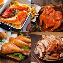 우리가스토리 금메달 훈제 닭다리 족발 칠면조 스모크 치킨 골라담기, 훈제 닭다리 600g 이상×1개