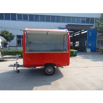 카고 푸드 트럭 소형 카라반 트레일러 다목적 분식 스낵카 차량 거리 빠른 카트 패스트 중고차 밴 식품