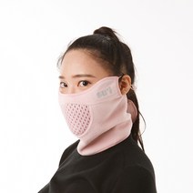 수이골프 방한 겨울 마스크 넥워머 골프 스포츠 스키 조깅 등산 라이딩 바이크 낚시, 방한마스크_핑크, B형(귀가림X), M