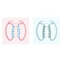 팔 다리 어깨 뭉친근육 알풀기 마사지기 부모님선물, 상세페이지 참조, 라이트 그린