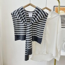 숄 숄더 봄 장식 니트 케이프 다양 분리형 랩 목도리 차박 자외선차단