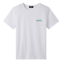 [아페쎄] 마이크 로고 티셔츠 화이트 /반팔/반팔티/ COETL-H26053-AAB