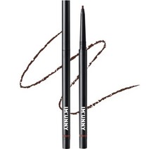 IM UNNY 울트라 슬림 아이라이너 펜슬 S08.나이트 블루 1.5mm 팁 명확한 라이너 방수 오일 흡수 Superstay 한국 메이크업 아이 801414, S03.MOCHA BROWN