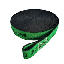 나이스본 고리 초고강력바 탄력바 50mm X 18M 초록