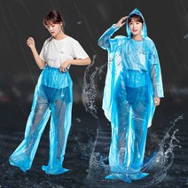 배달 안전우비 작업 전신 우의 라이더 골프