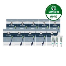 [유한양행]닥터버들 복합미세모 칫솔 6입 10개+여행용 치약 20gx3개