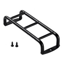 사다리 아웃트리거 전도방지 계단식 우마 안전발판 미니 가정용 다용도 자동차 부품 크롤러 자동차 쉘 수정 액세서리 시뮬레이션 금속, 검은색