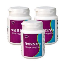 휘트니스 식염포도당 300정, 3개, 100정