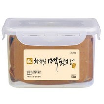 [전통식품] 한국맥꾸룸 황금빛 맥된장1.2kg 시골 재래식 한식 전통 집 된장, 1.2kg