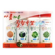 개암죽염 아름다운 힐링 죽염 상자 (4종), 4개입, 150g