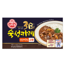 오뚜기 3일 숙성카레 약간 매운맛 고형, 200g, 5개