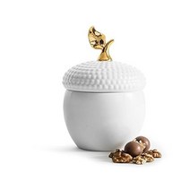 사가폼 - 흰색 뚜껑 도토리 용기