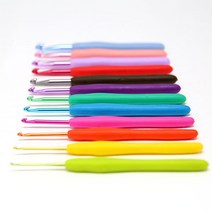 [니뜨] (단품)후르츠코바늘 [뜨개실도안증정] 뜨개도구부자재 고무코바늘, 6.5mm