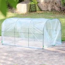 마드레하우스 미니비닐하우스 소형 온실 하우스 텃밭 베란다 다육이, 8칸 (200 X 100 X 80cm), 1개