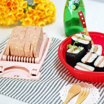 알럽하우스 스팸 사각김밥 틀 세트, 상세설명 참조, 02_3]아이보리+소틀