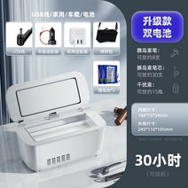 휴대용냉장고 인슐린 냉장고 자동차 충전식 미니냉장고 소형 가정용, 디자인B