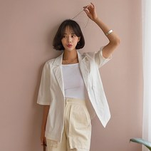 썸머 내츄럴 린넨자켓