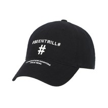 [빠른출고]/BEENTRILL 뉴 SHAKE 해시태그 볼캡(블랙)