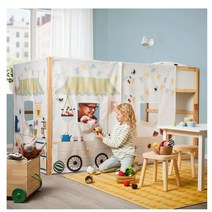 이케아 KURA 쿠라 침대커튼 시장 가판대 패턴 805.061.47