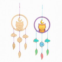 봄여름가을겨울 환경구성 어린이집모빌 만들기 천장장식, 부엉이 UDPWD0196