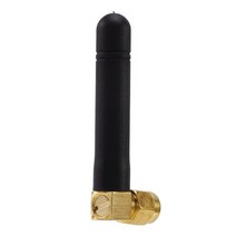 4Pc 2.4Ghz 안테나 3.5Dbi WIFI 공중 블루투스 지그비 모듈 SMA 남성 직각 외부, 01 Black