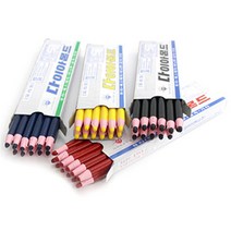 보성 채점용 다이아몬드 색연필 1타12입/봉제/유리, 노랑