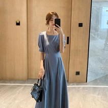 여성 봄여름 데이트룩 하객룩 오피스룩 프릴 청순 롱원피스