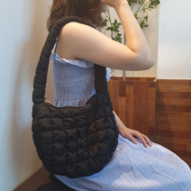 모던하이 미니 퀼팅백 몽글몽글 구름가방 퀼티드 숄더백