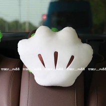 미키 글로브 버거 샌드위치 쿠션 인형 파크푸드 치킨파오 글러브 모양, 샌드위치 머리받침 1개