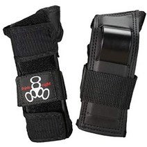 약국 손목 팔꿈치 스트랩 테이핑 엄지손가락 보호대 통증 트리플 에이트 Wristsaver Wrist Guard 스케이트보드 1 쌍, 작은, 손목 보호기 I- 스트랩 잠금